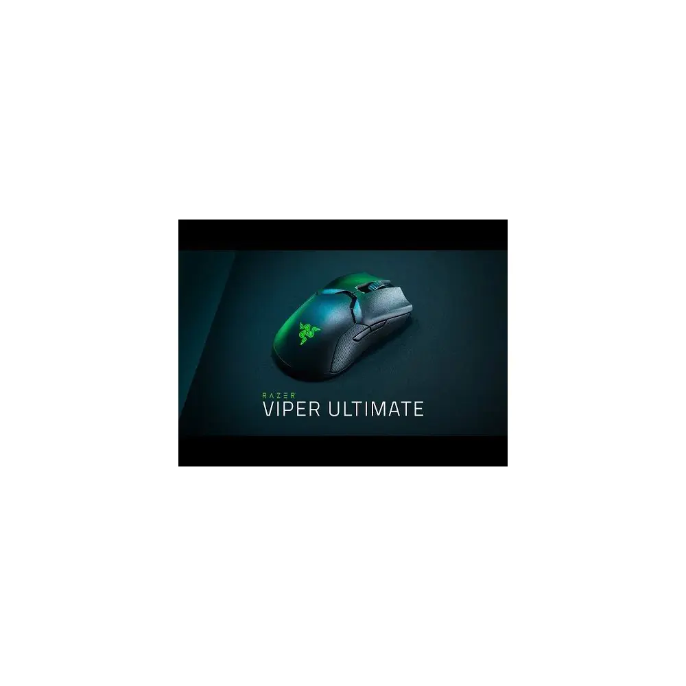 Razer Viper Ultimate Wireless Gaming Mouse With Dock - Quartz for